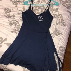 Navy blue romper